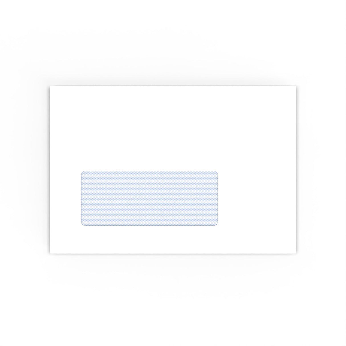 Vitt kuvert med insidestryck – med fönster 114x162 mm (C6)