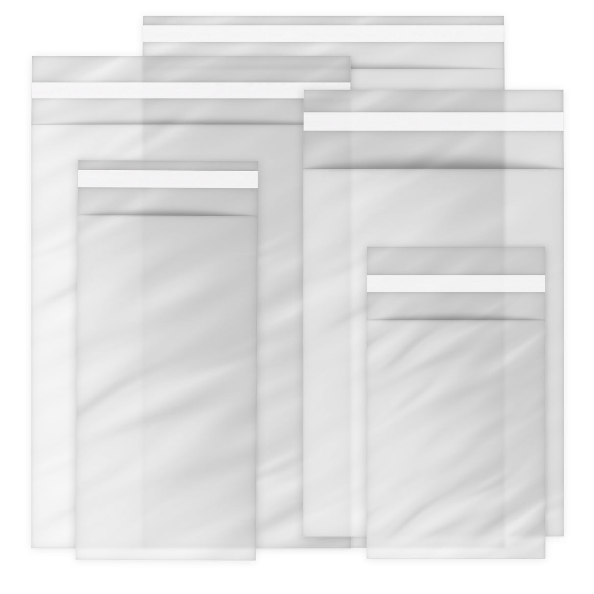 Genomskinliga polyetenpåsar