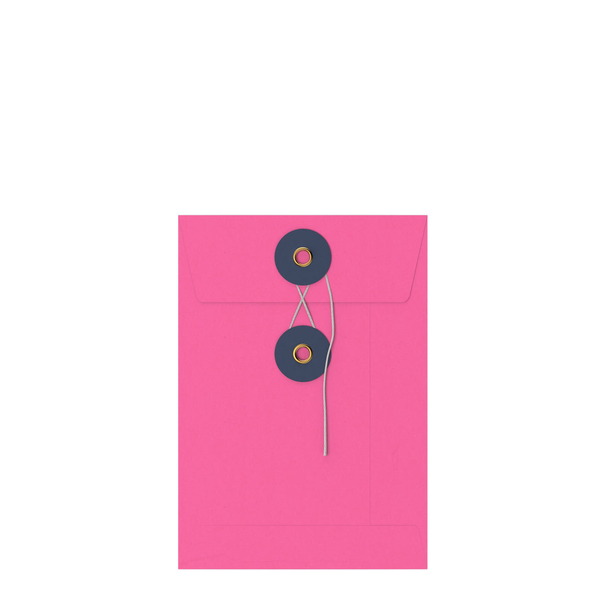 Färgade kuvert med snör- och skivförslutning