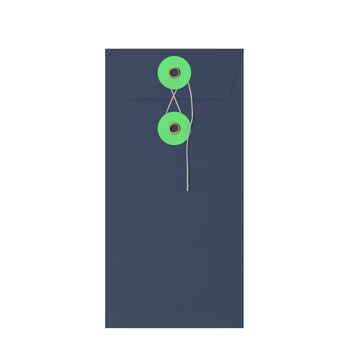 Färgade kuvert med snör- och skivförslutning