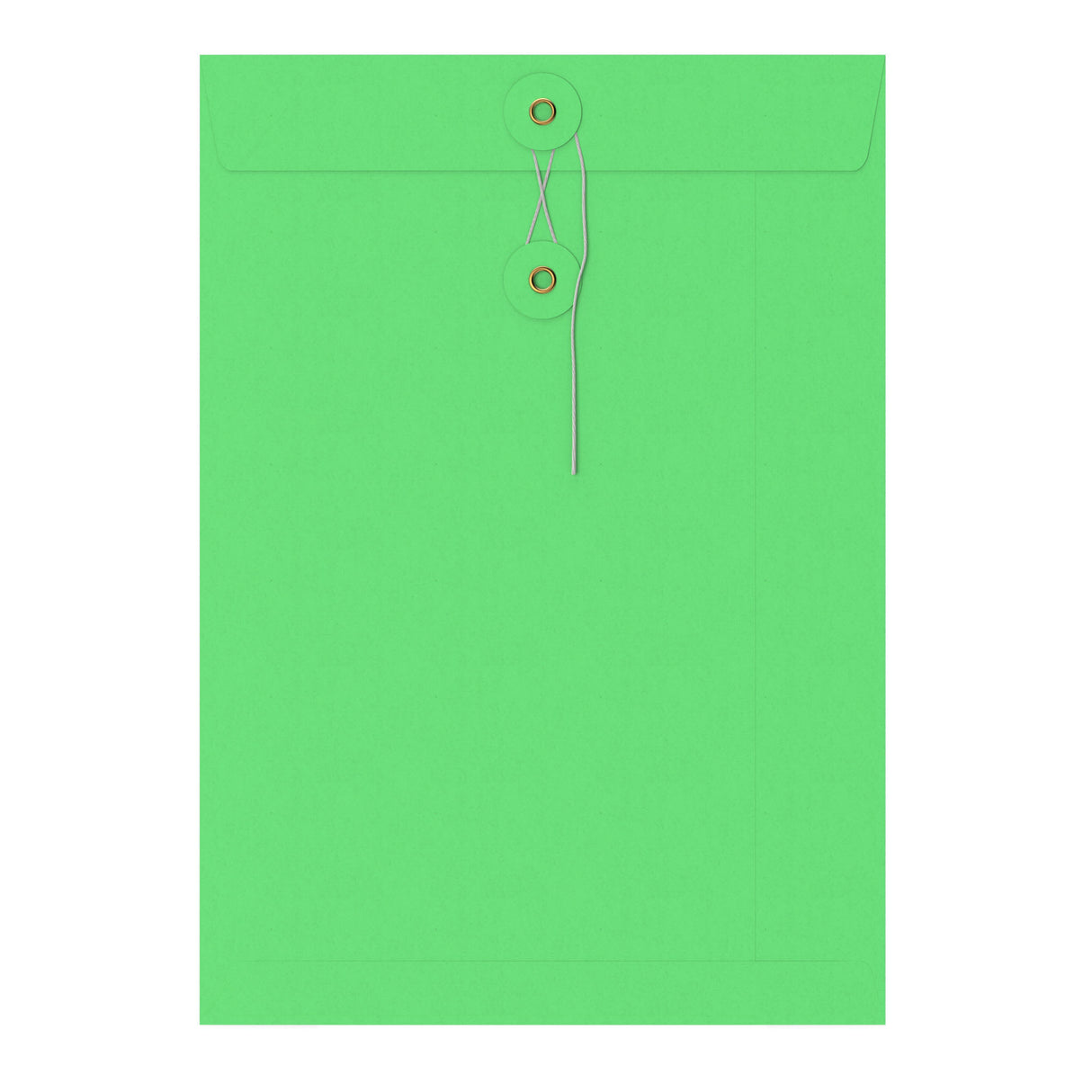 Färgade kuvert med snör- och skivförslutning