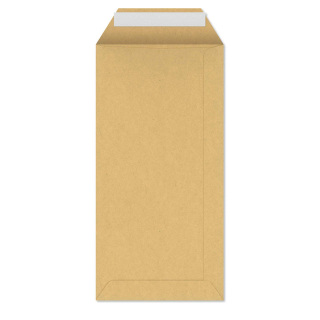 DL Manila Brown Peel & Seal Coloured Envelope (220 x 110mm)