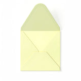 Elfenbensfärgat Kuvert med Hamrad Yta 110 x 110 mm