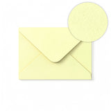 Elfenbensfärgat Kuvert med Hamrad Yta 125 x 175 mm