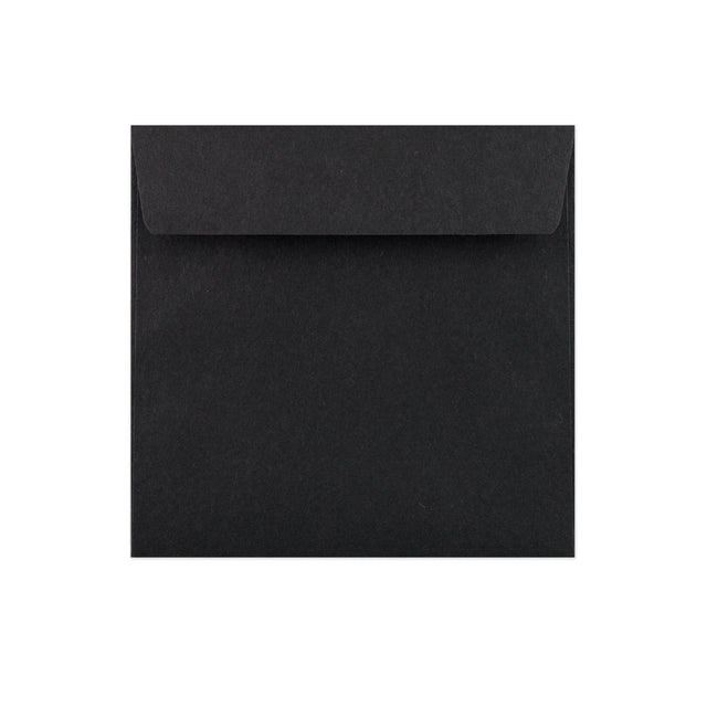 Black Coloured Peel & Seal Envelope (155 x 155mm)