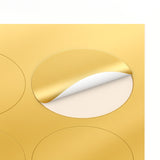 Ovala självhäftande etiketter