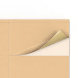 Rektangulära självhäftande etiketter