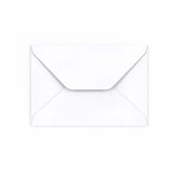 Vitt Kuvert med Trapezflik 102x146mm