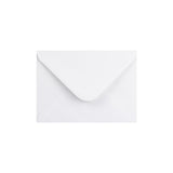 Vitt kuvert - Diamantklaff 121x171 mm