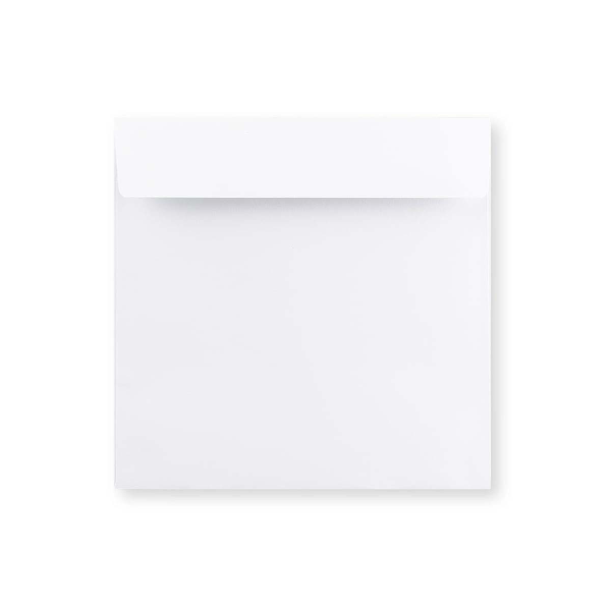 Vitt kuvert - Rak Klaff 165x165 mm