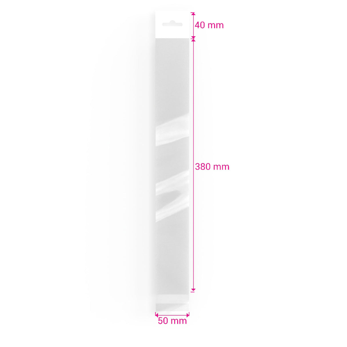 Cellofanpåsar (hängare) (OPP)