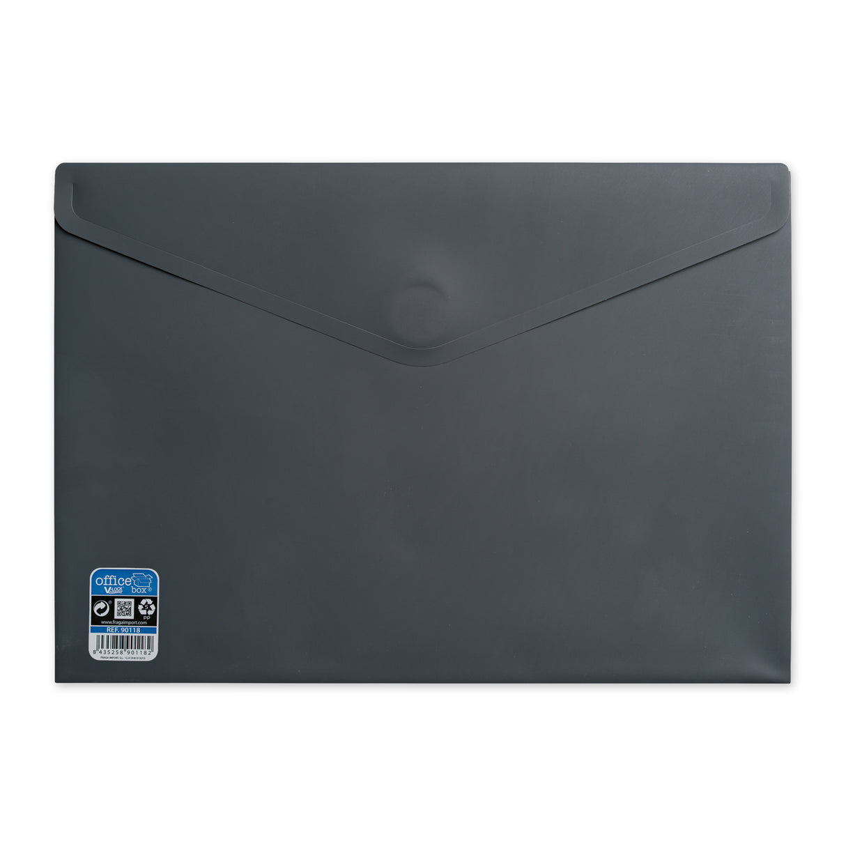 Polypropylenkuvert med kardborreförslutning