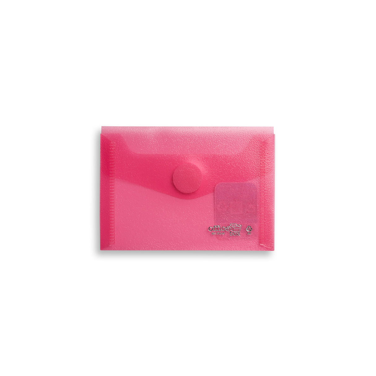 Genomskinliga kuvert i polypropylen med kardborreförslutning