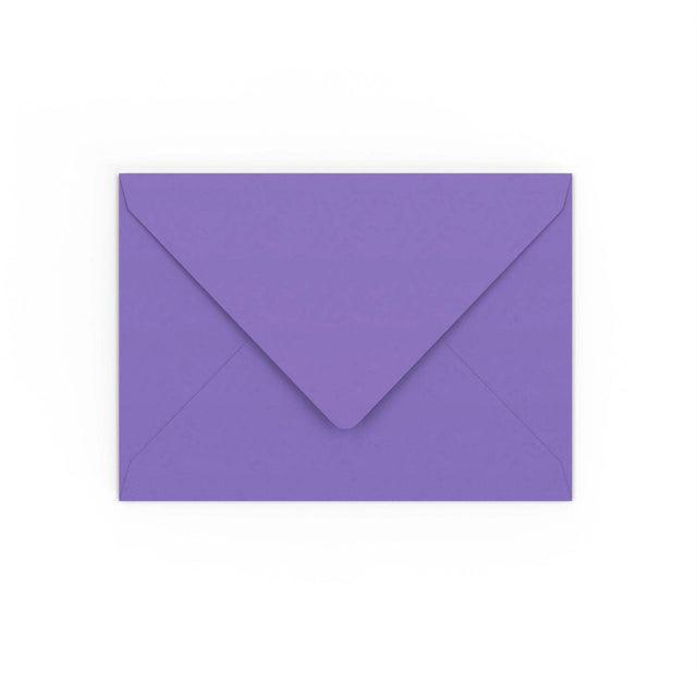 Purple Gummed V-Flap Envelope (133 x 184mm)