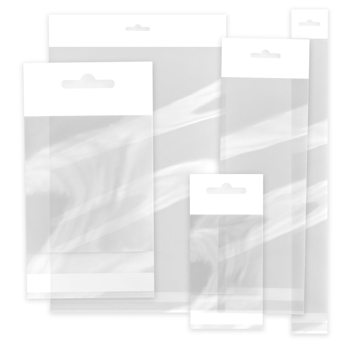 Cellofanpåsar (hängare) (OPP)
