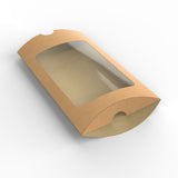 Kraft-kuddlådor med fönster