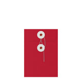 Färgade kuvert med snör- och skivförslutning