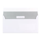 110x220 mm (DL) White Communique Envelope